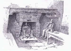 1912年にDent＆Sons Limitedによって出版された、コテージとイギリスの田舎の生活からのサリーインの暖炉